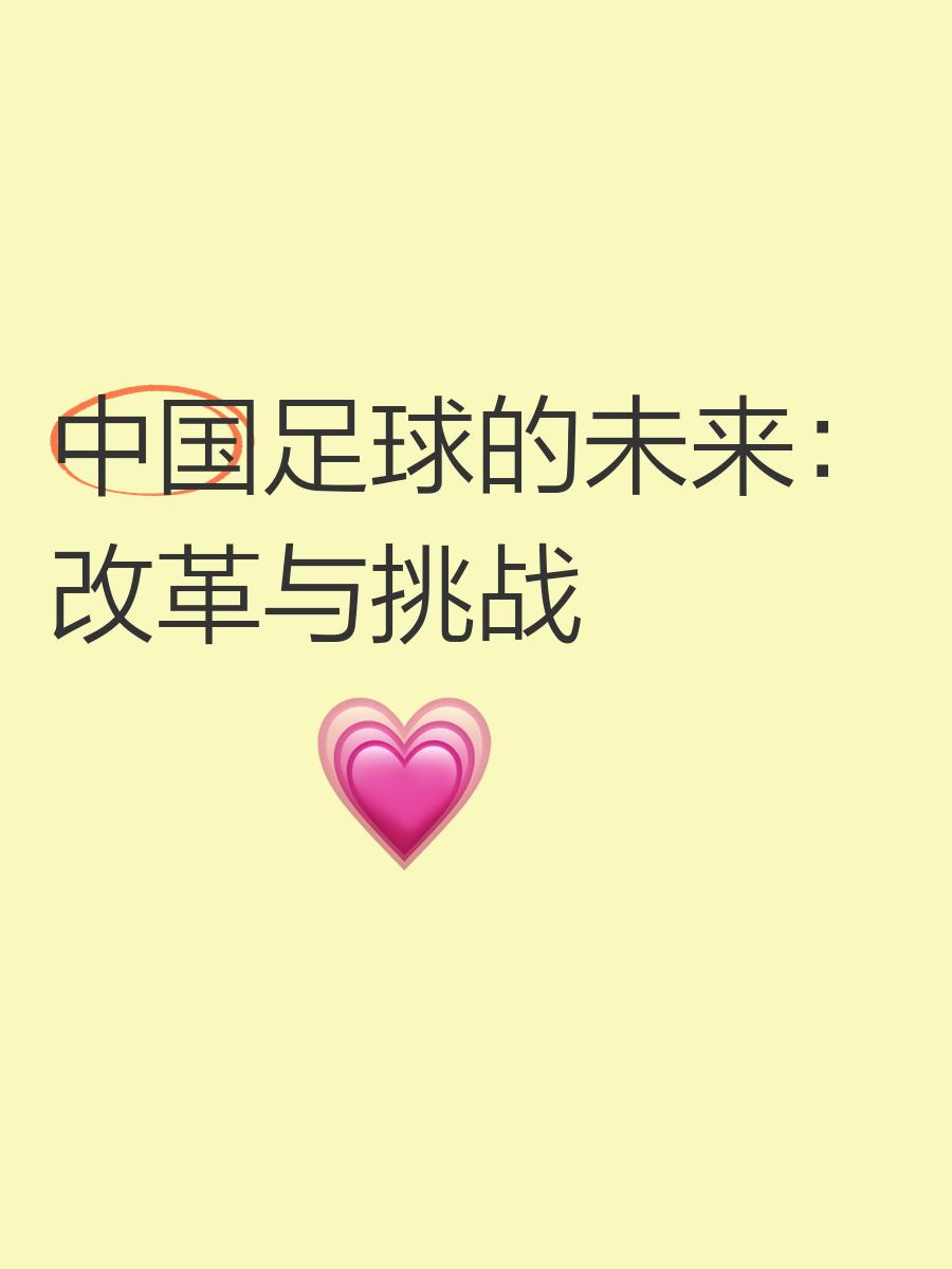 未来五年中国足球发展规划正式出炉